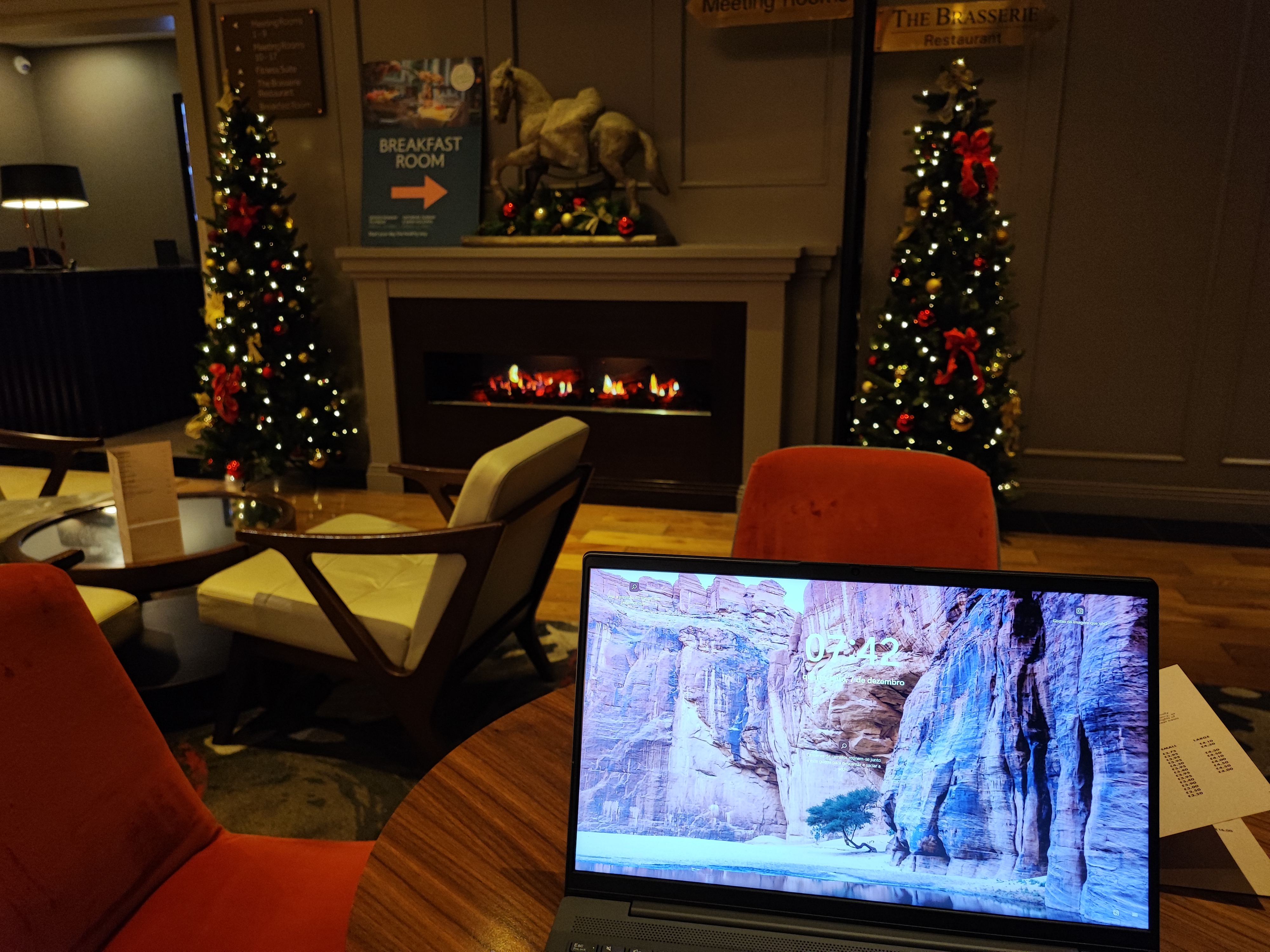 Natal em Dublin, Irlanda